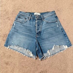 Abercrombie & Fitch Dad Jean Shorts